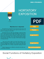 Hortatory Exposition