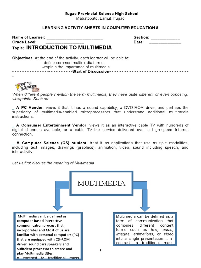 Grade 8 Computer Education Edited PDF Multimedia World Wide 