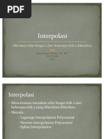 Download Metode Numerik - Interpolasi by Natanael Firnandus SN60821128 doc pdf