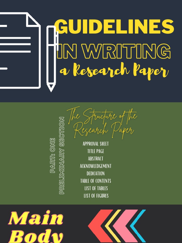 Guidelines in Writing A Research Paper | PDF | Thesis | Data
