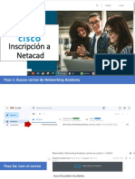 Guía de Inscripción Al Netacad