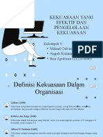 OB - Kelas B - Kel 9 - Kekuasaan Dan Politik