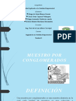 Muestreo Por Conglomerados