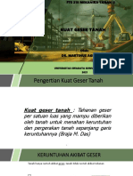 Materi Kuat Geser Tanah