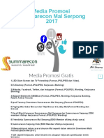 Presentasi Media Promosi 2017