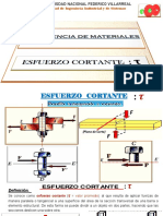 1.3 Esfuerzo Cortante - Esfuerzo de Corte Oblicuo o Tangencial