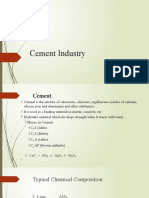 Lecture Cement Industry