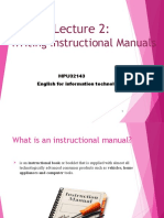 L2 Instruction Manual