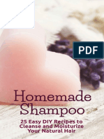 Recetas de Shampoo Hechas en Casa