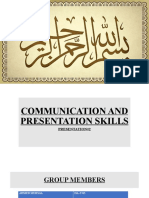 Communication and Presentation Skills 2