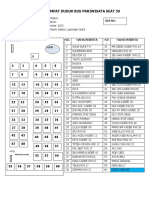 DAFTAR TEMPAT DUDUK BUS