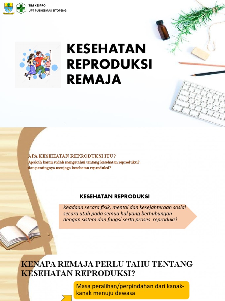 Penyuluhan Kesehatan Reproduksi Remaja | PDF