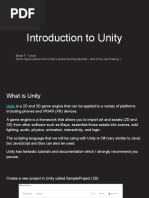 Intro Unity