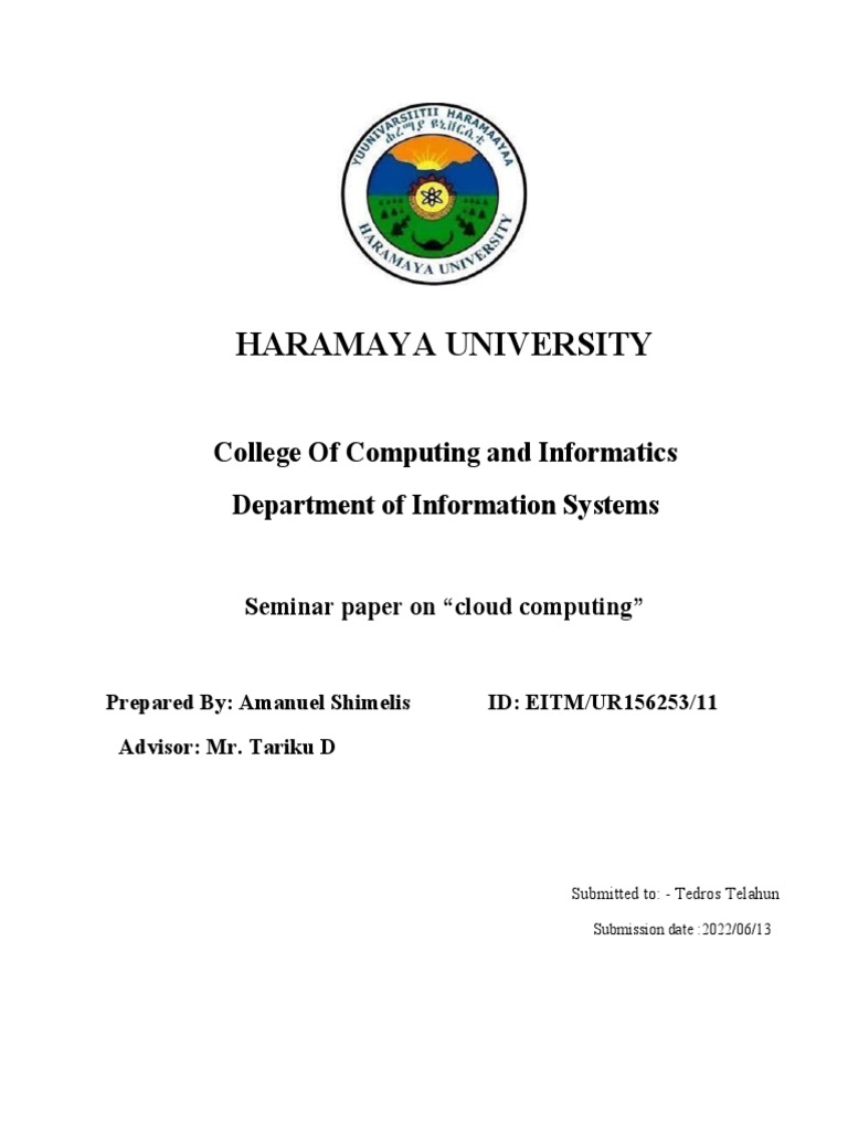 Cloud Computing Overview and Insights | PDF | Cloud Computing ...