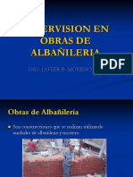 Supervision en Obras de Albañileria