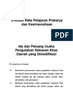 Ide Dan Peluang Usaha Pengolahan Makanan Khas Daerah