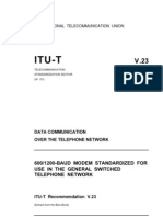 International Telecommunication Union: Recommendation