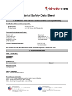 MSDS 2x SYBR Green QPCR Master Mix