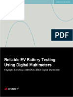 Reliable EVs Battery Test Using Digital Multimeters