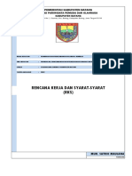 (RKS) Rencana Kerja Dan Syarat-Syarat: Pemerintah Kabupaten Batang