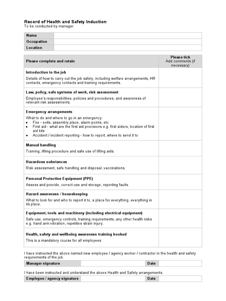 health-and-safety-induction-checklist-pdf-occupational-safety-and