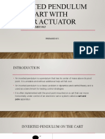 INVERTED PENDULUM On A Cart WITH Linear ACTUATOR