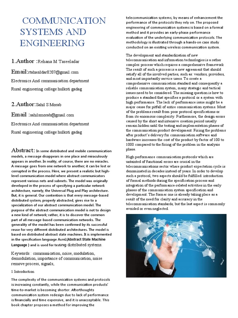 Paper Publication Recshodh | PDF | Frequency Modulation | Modulation