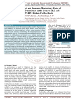 Antibacterial and Immuno Modulatory Roles of Ocimum Gratissimum in The Control of E. Coli O157 H7 Chicken Colibacillosis