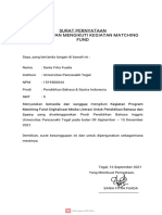 Surat Pernyataan Kesanggupan