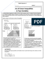 Systems of Linear Inequalities