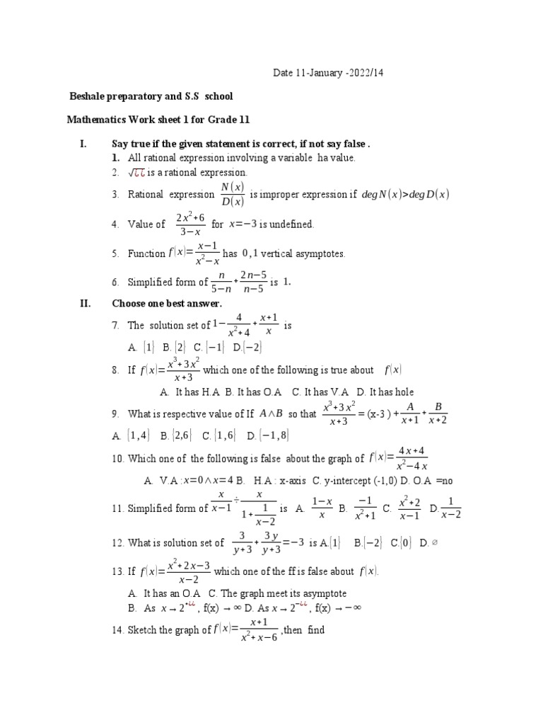Maths grade 11 unit 2 test pdf mathematical objects applied