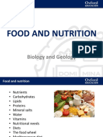 Presentation. Food - Nutrition Students