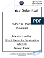 WP Aquapipe - HDPE - Submittal