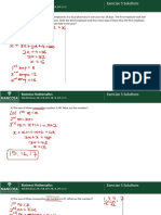 Business Mathematics Lecture 7