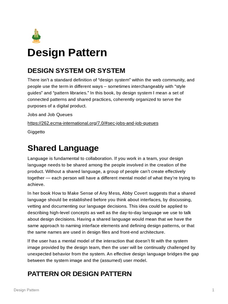 Design Pattern Rev4 | PDF | Design | System