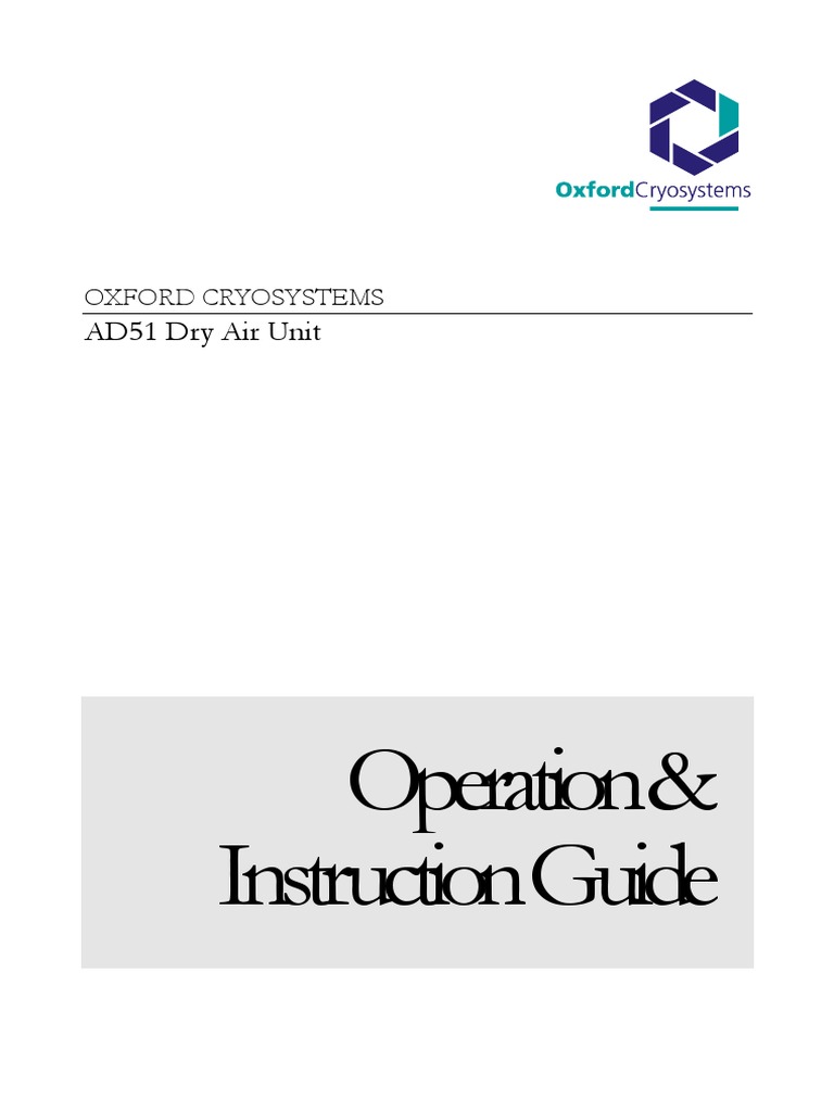 Air Dryer 51 Manual | PDF | Switch | Valve