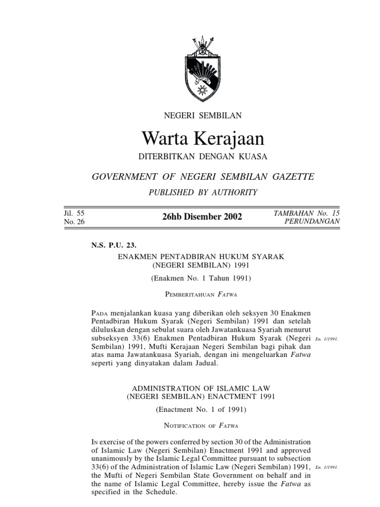 Fatwa 1 Pdf Lelang Dokumen Identitas
