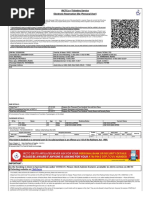 Irctcs E-Ticketing Service Electronic Reservation Slip (Personal User)