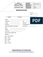 RCMETC REG 01 00 22 Registration Form