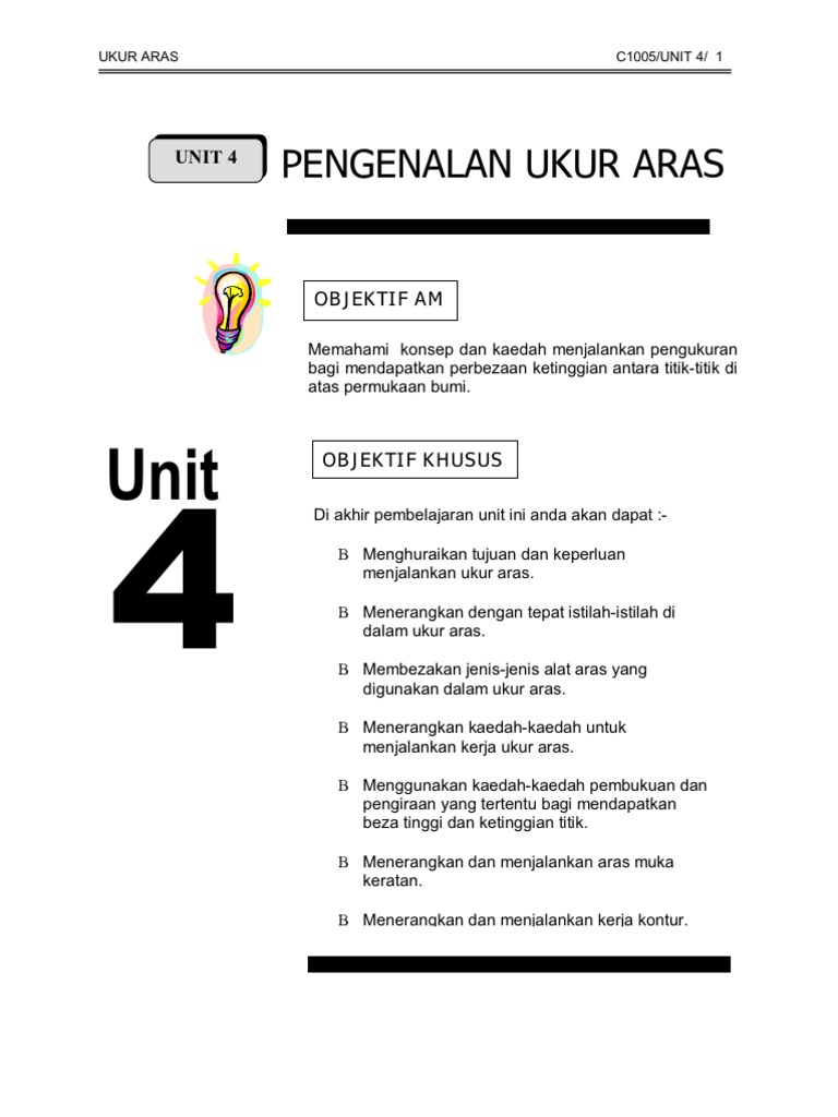 Teori Ukur Aras | PDF