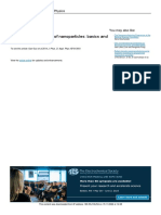 Mechanical Properties of Nanoparticles Basics and Application