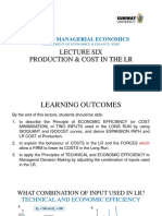 Lecture 6 LR Cost and Production (Lec)