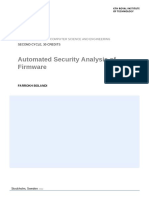 Automated Security Analysis of Firmware