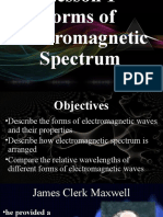 Lesson 1 Forms of Electromagnetic Spectrum