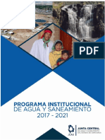 01 Programa Institucional de Agua y Saneamiento 2017-2021