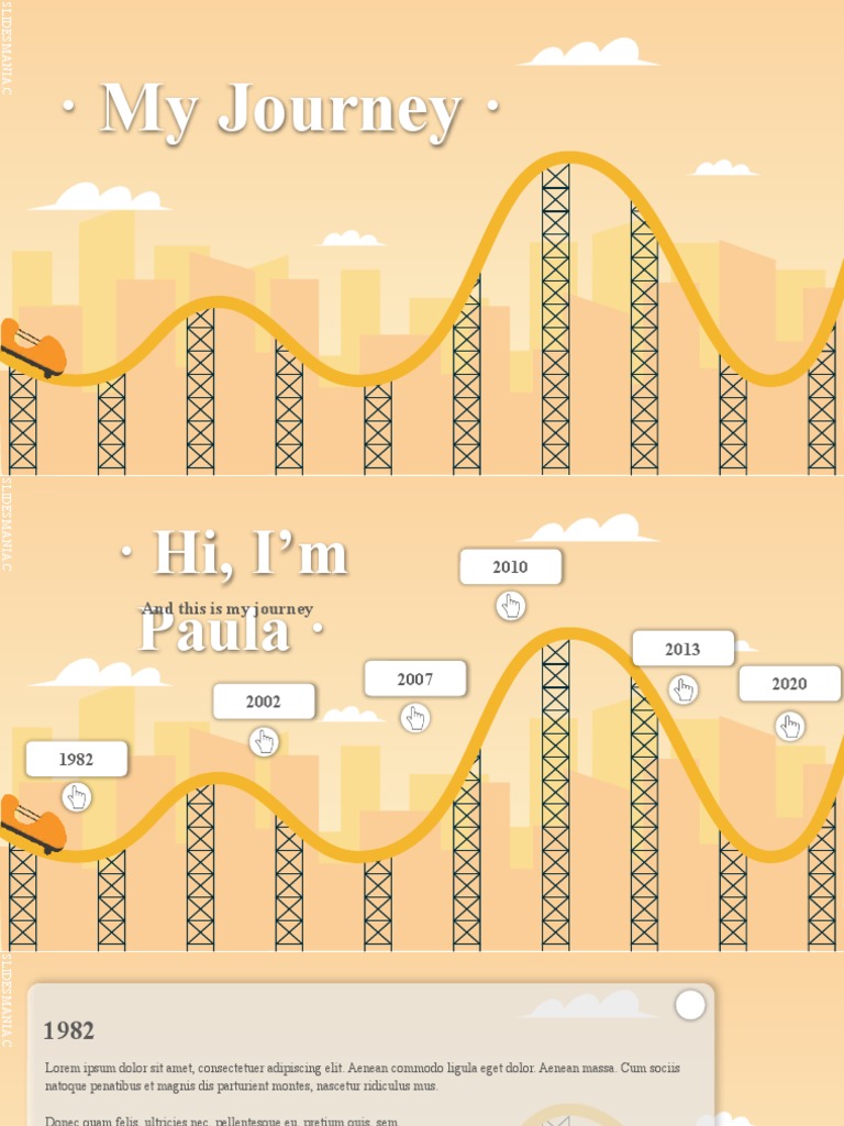 My Journey Template PDF