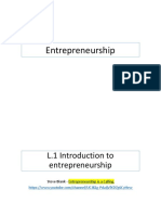 Entrepreneurship L.1