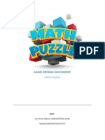 Game Design Document: Math Puzzle