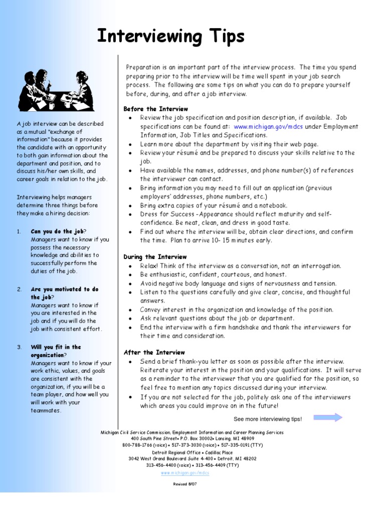 Interview 26251 7 | PDF | Job Interview | Employment