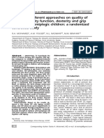 Efficacy of Different Approaches On Quality of Upper Extremity Function, Dexterity and Grip Strength in Hemiplegic Children: A Randomized Controlled Study